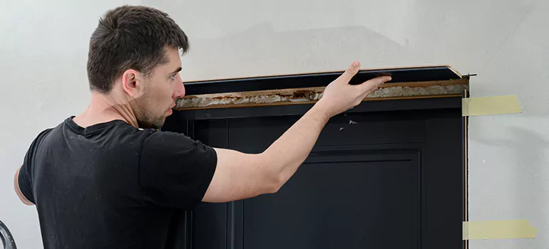 Wood Door Hole Repair in Clermont, FL