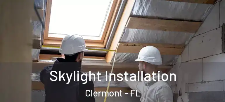  Skylight Installation Clermont - FL