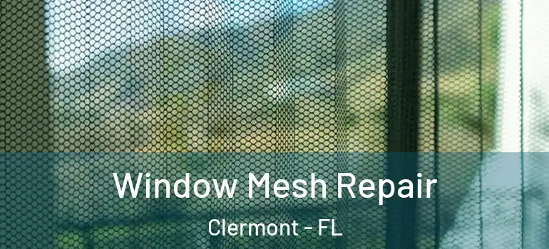  Window Mesh Repair Clermont - FL
