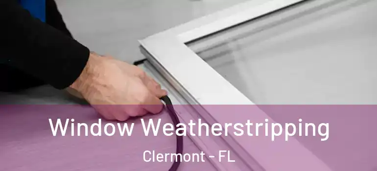  Window Weatherstripping Clermont - FL